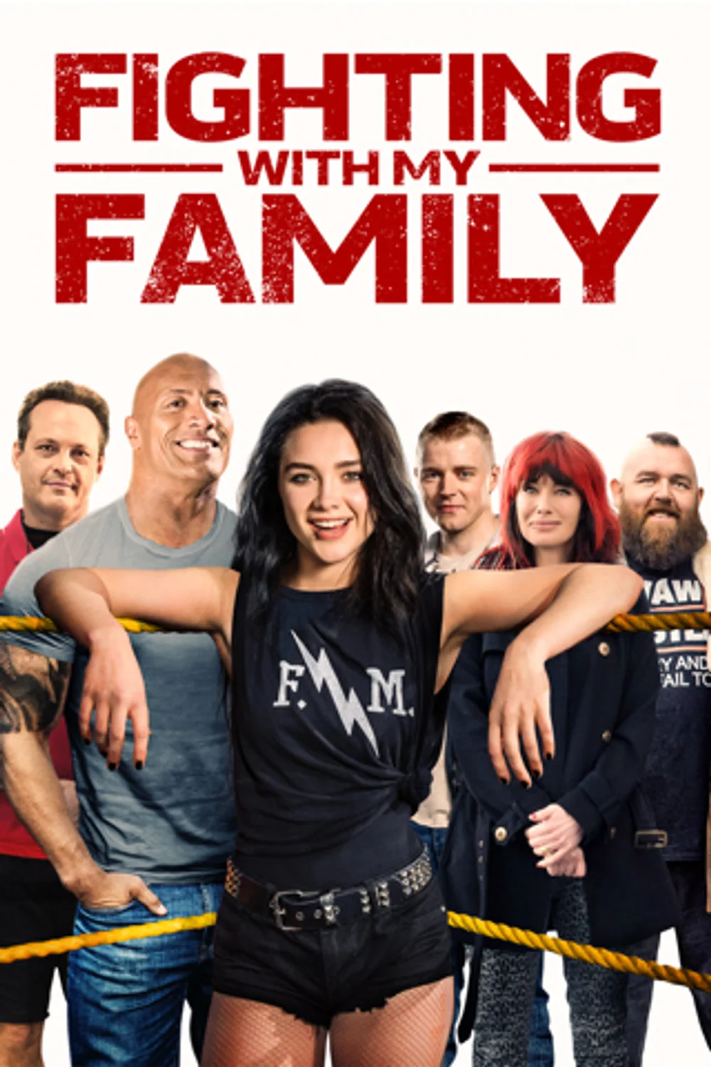 پوستر فیلم مبارزه با خانواده خودم