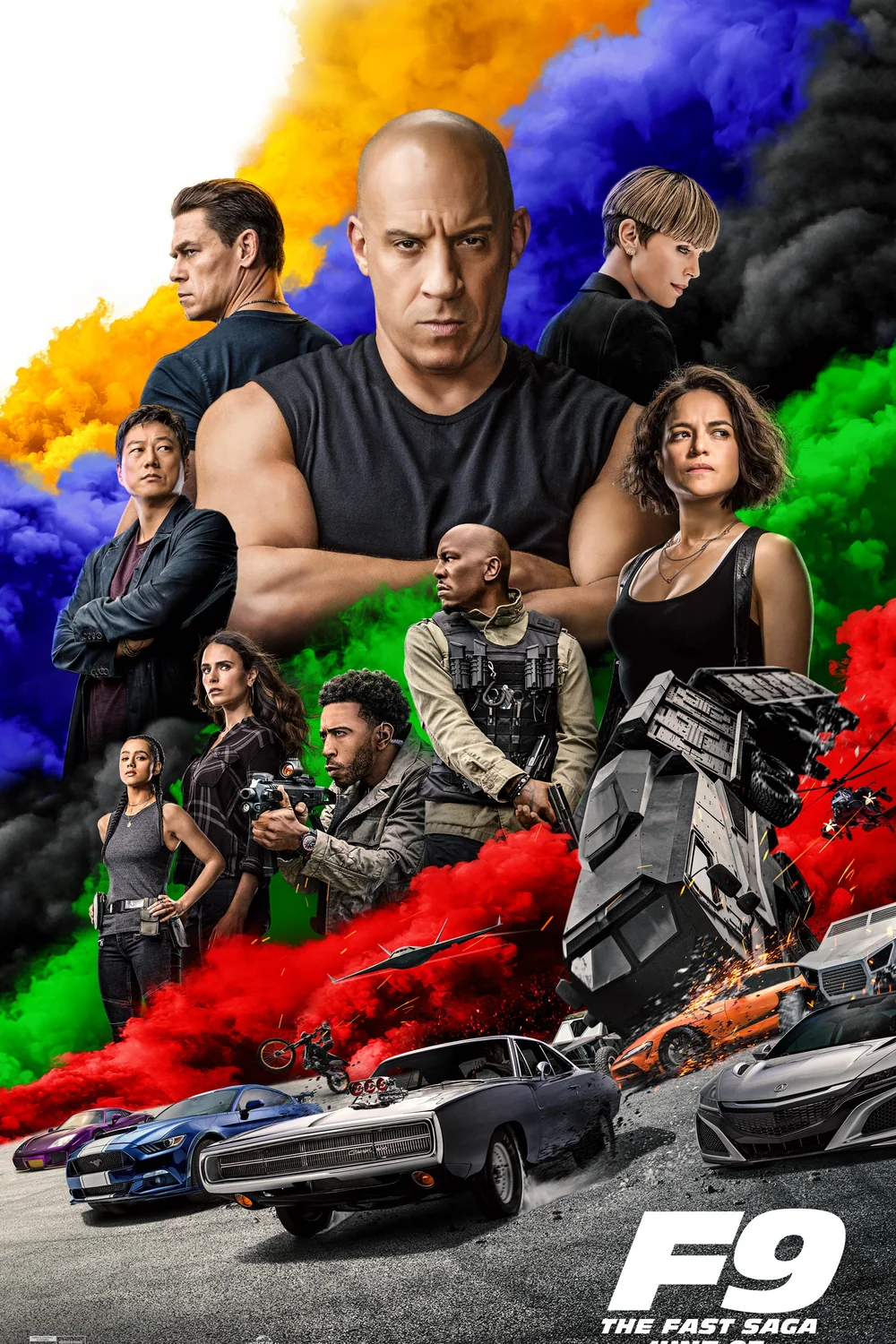 پوستر فیلم سریع و خشن 9