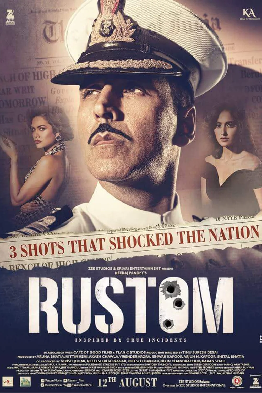 پوستر فیلم Rustom