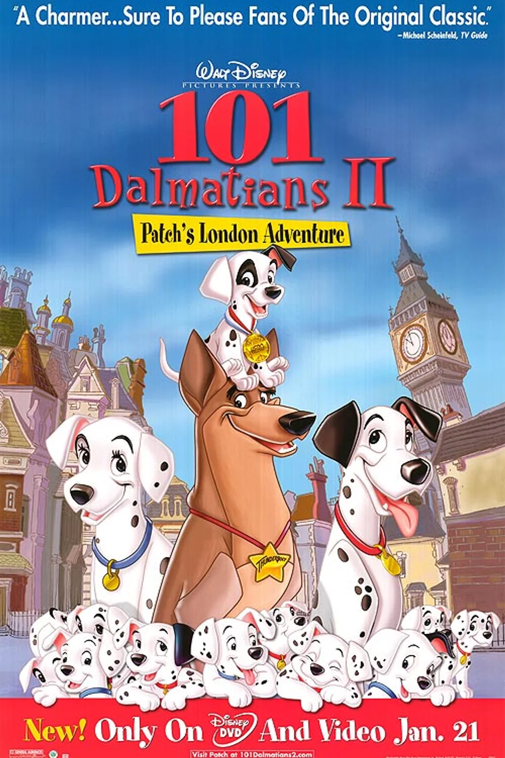پوستر فیلم 101 dalmatians ii patchs london adventure