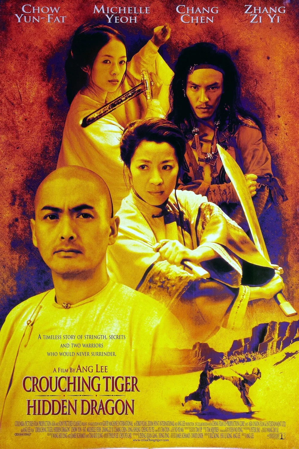 پوستر فیلم Crouching Tiger, Hidden Dragon