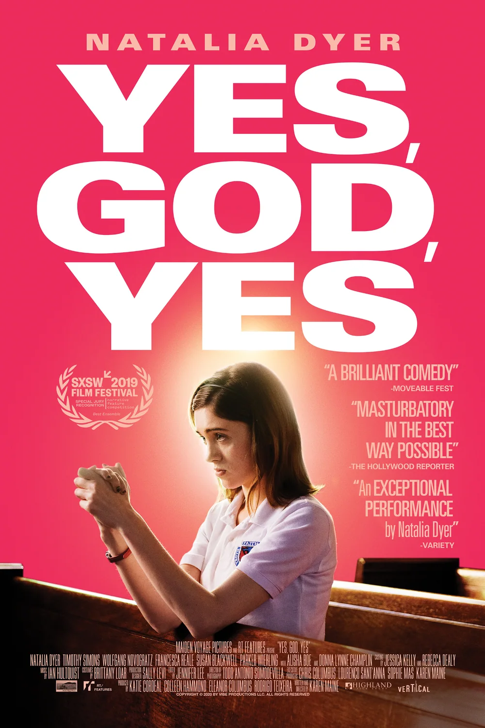 پوستر فیلم Yes, God, Yes