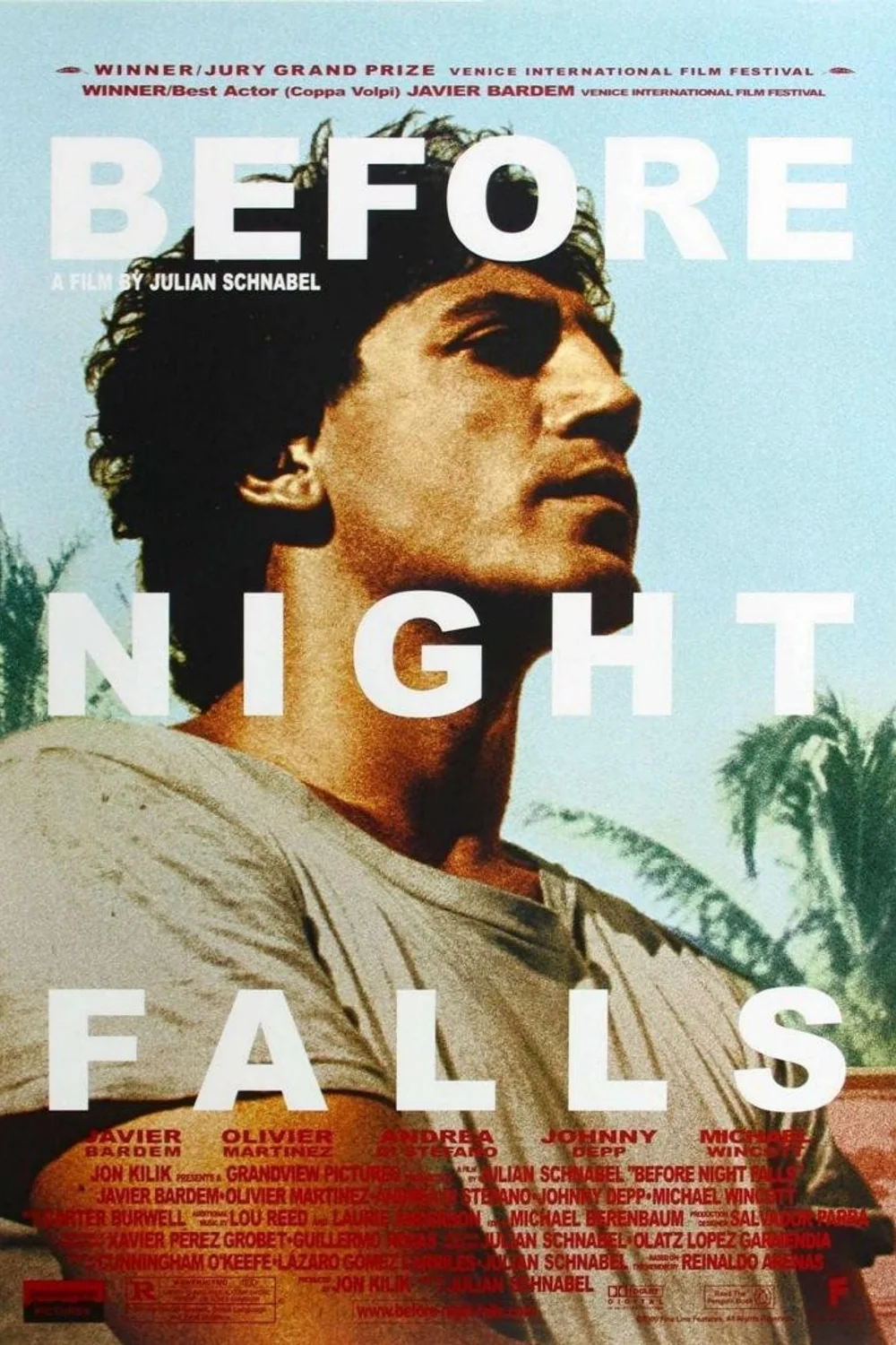 پوستر فیلم Before Night Falls