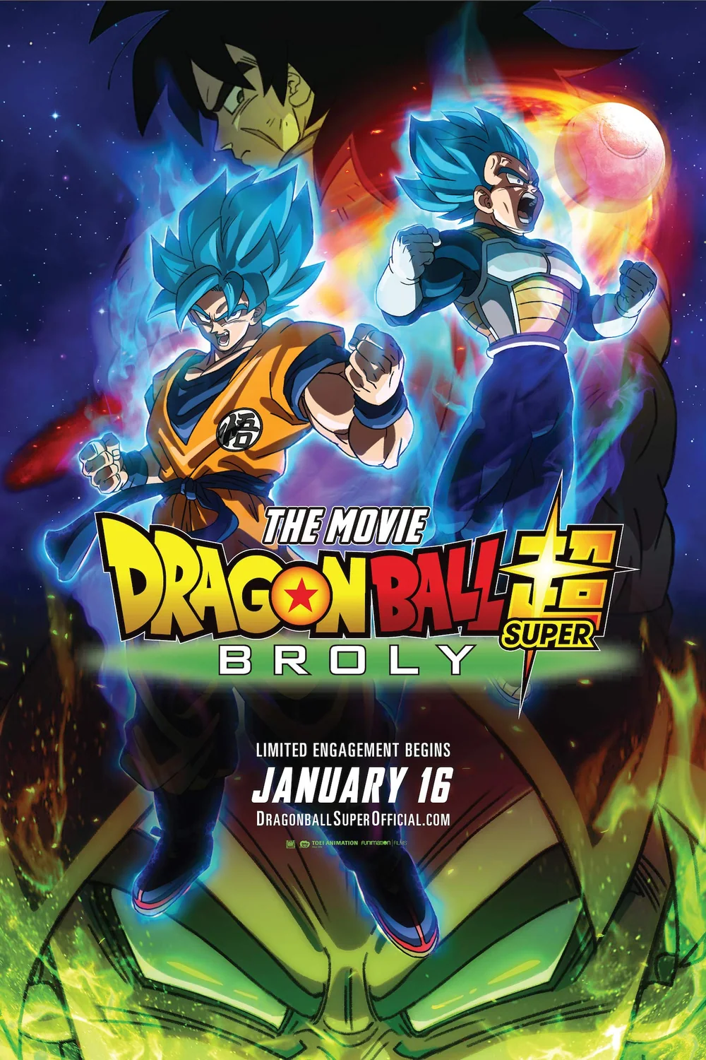 پوستر فیلم Dragon Ball Super Broly