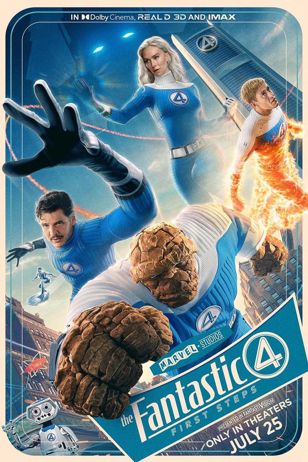 پوستر فیلم چهار شگفت انگیز
