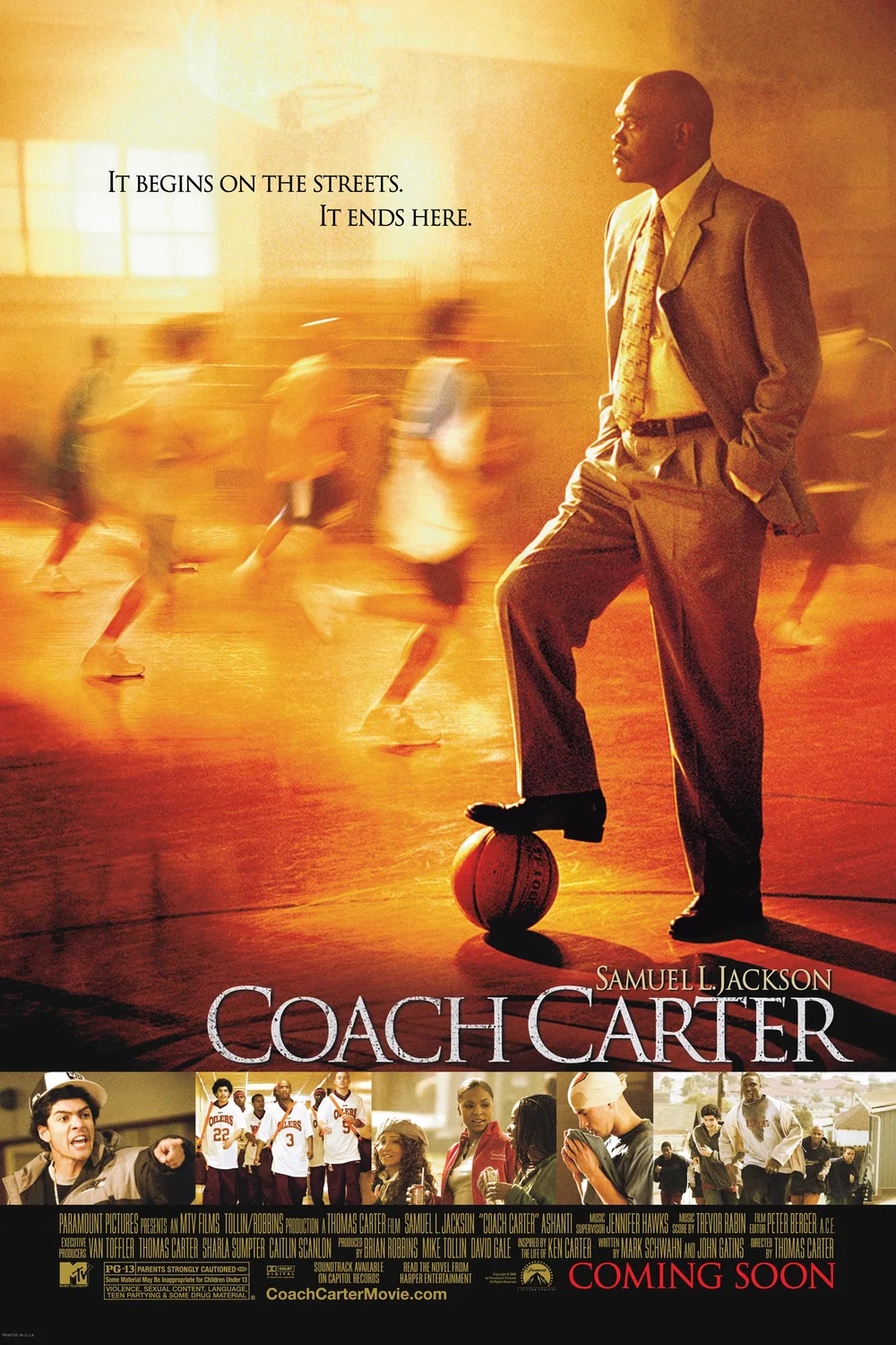 پوستر فیلم مربی کارتر