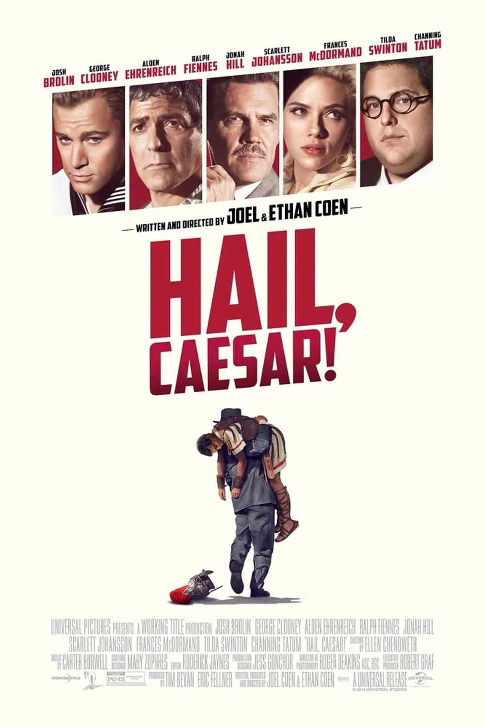 پوستر فیلم درود بر سزار!