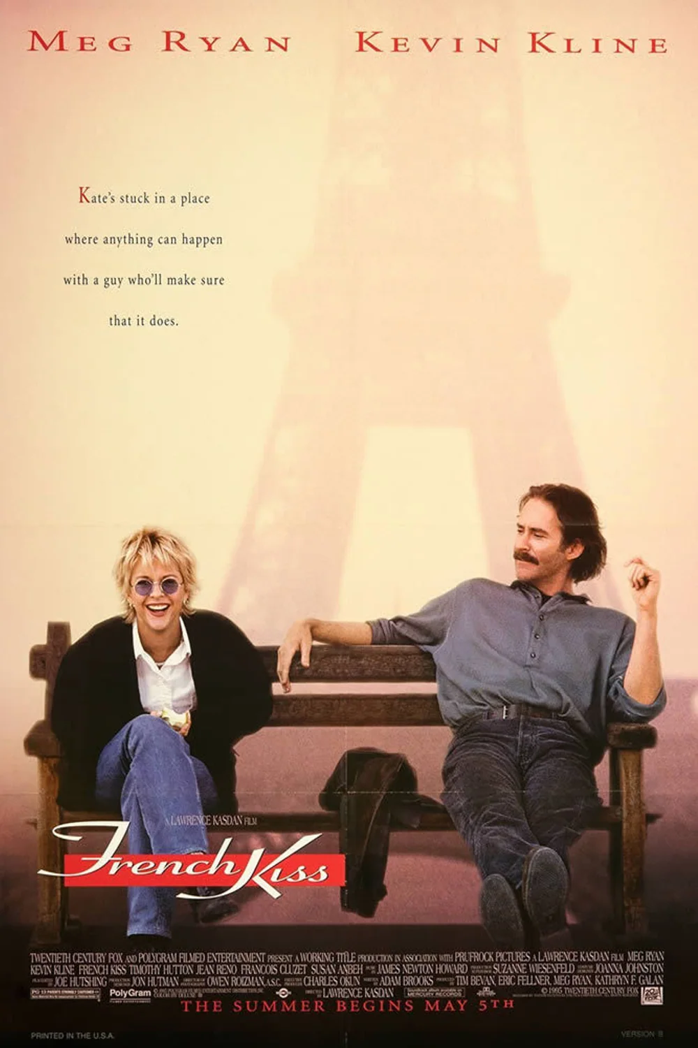 پوستر فیلم بوسه فرانسوی